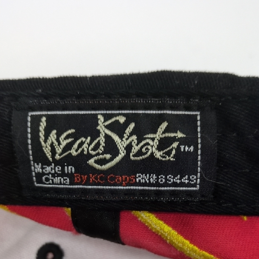 Budweiser Red and Black Cap with Yellow Accents - Picture 6 of 7